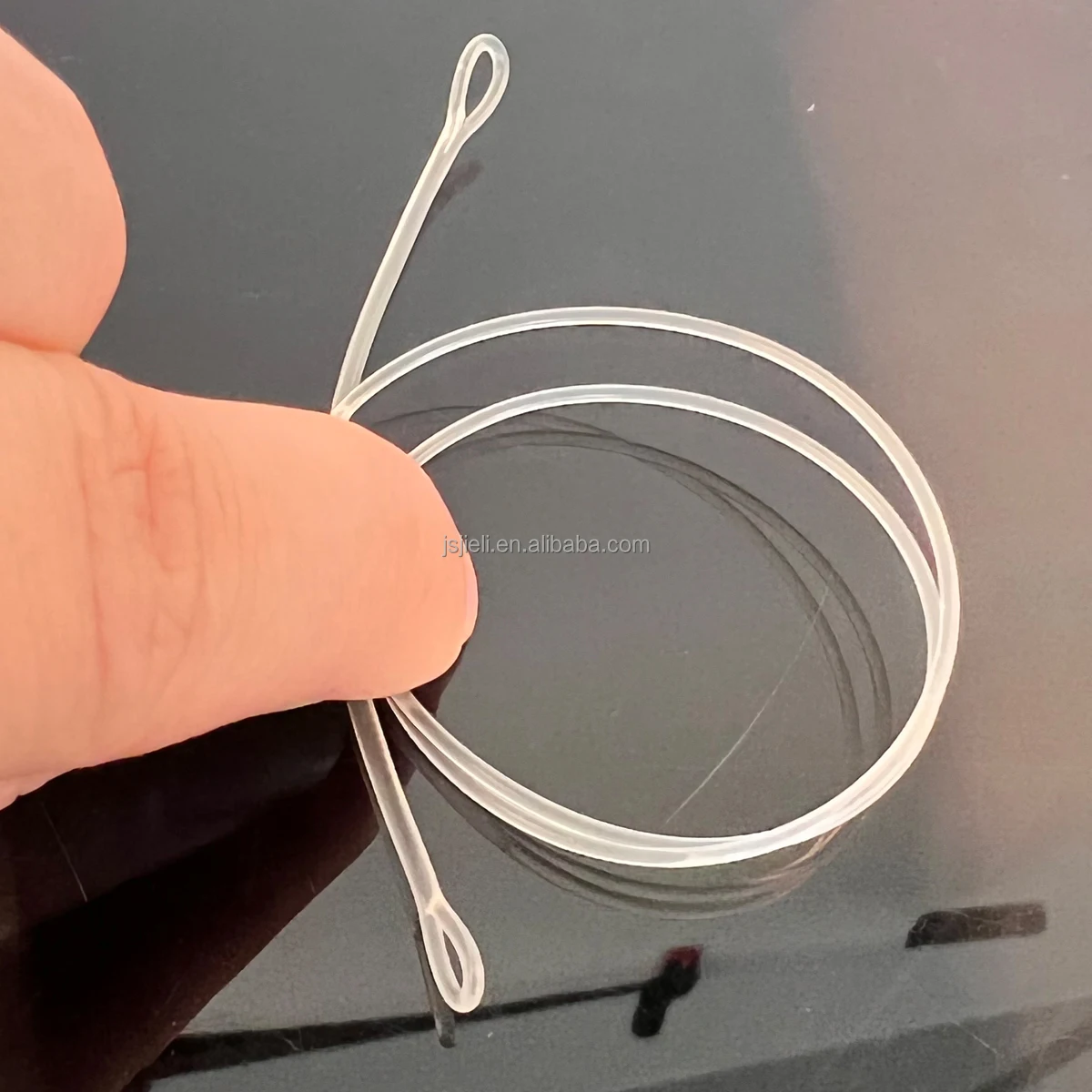 35lb 300mm/450mm/1000mm Carp Fishing Fluorocarbon Leader Line Loop To