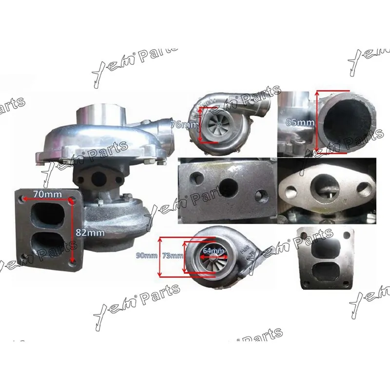 6BG1 Turbo Charger For Isuzu Diesel Engine