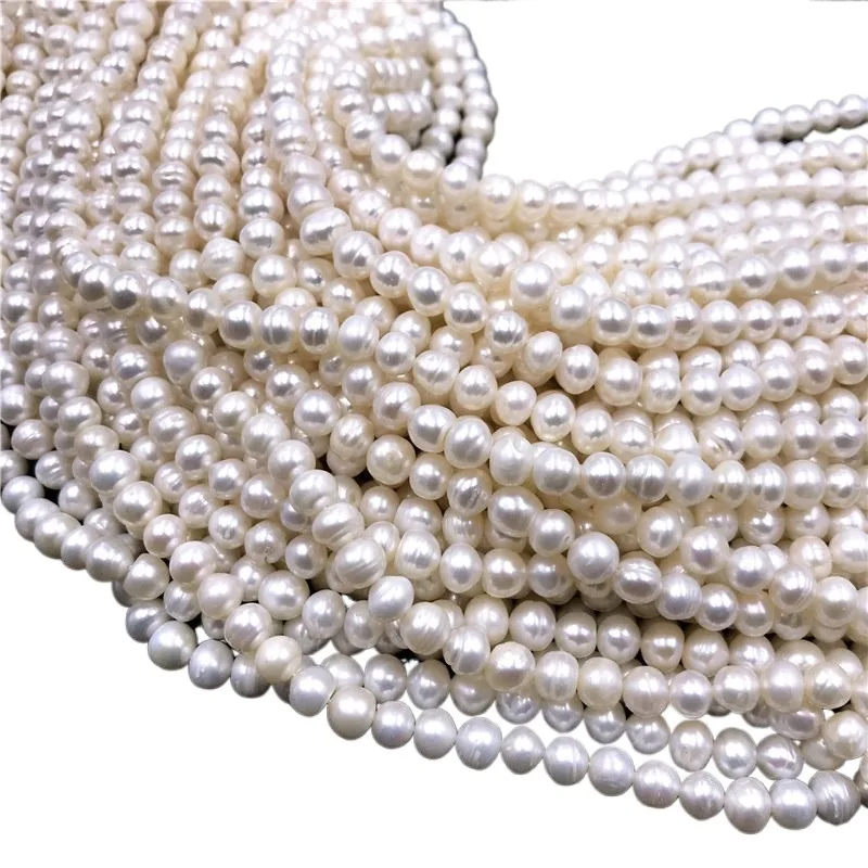 Beautiful popular Real Freshwater Pearl Strands for Jewelry Making or Crafts etc