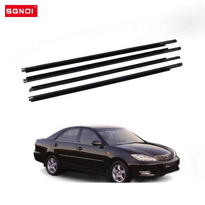 Car Window Belt Moulding Weatherstrip Seal Belt for Toyota Camry 1997-2000 Window Moulding Trim 75720-33040 75710-33040