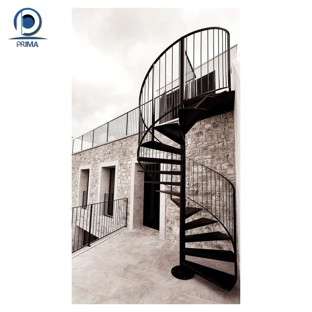 Prima дешевая цена классический дизайн Высокое качество винтовая лестница из ванной комнаты в