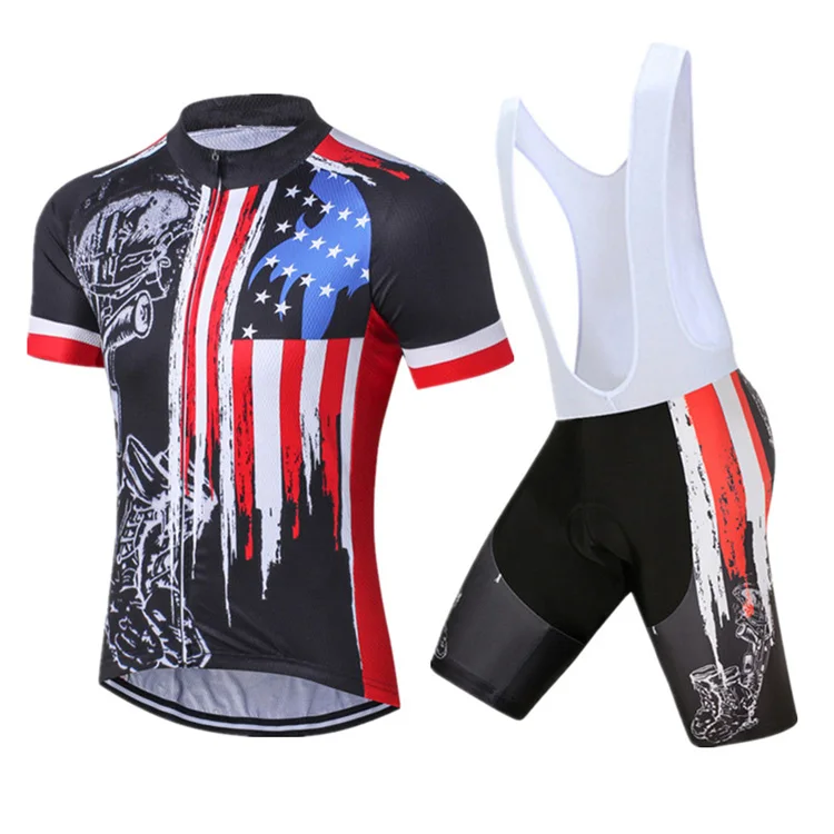 USA Pro Cycling Team Clothing Cycling Jersey and Shorts Men's Cycling Kit S-5XL 
