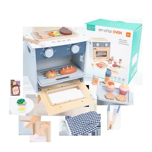 Best-selling New Design Microwave Oven Factory Direct High Quality Sale Wood Furniture Toys for Kids Toddler Boys & Girls