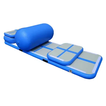 Bilink Custom Inflatable Practice Home Yoga Exercise Airtrack Tumbling Gym Mat Air Track Gymnastics Training Set