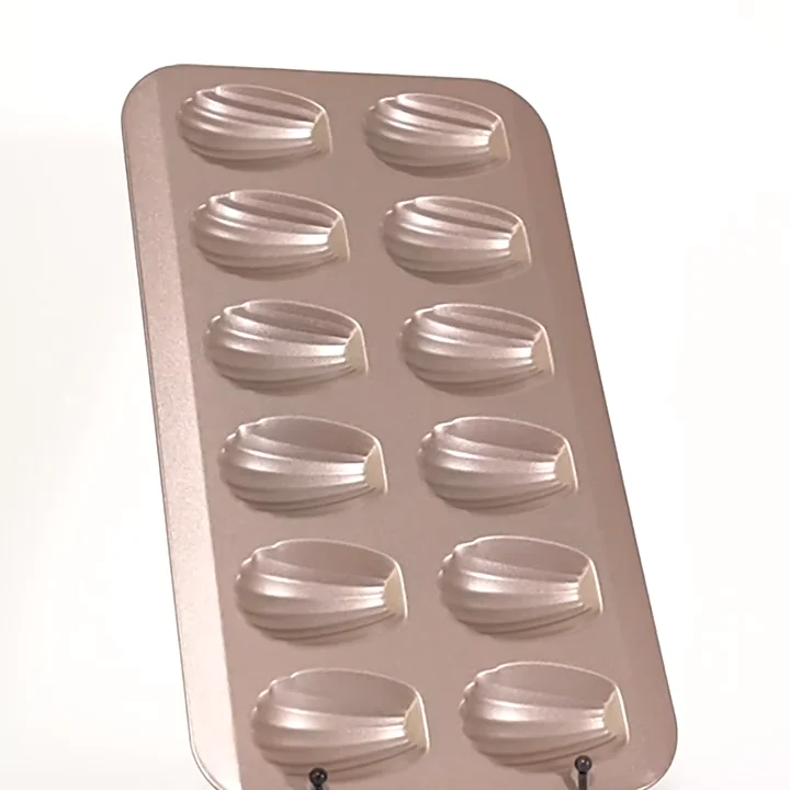 Madeleine Mold Cake Pan 12cavity Nonstick Shell Shape Baking Cake