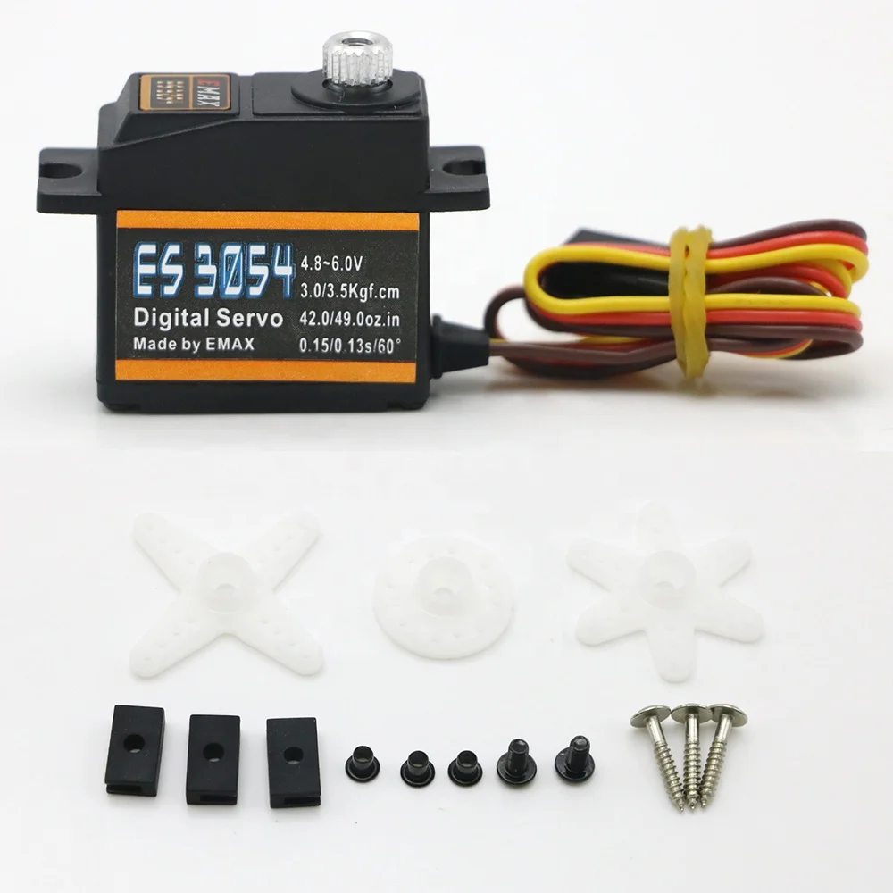 Emax Es3054 17g Metal Gear Digital Servo 3.5kg 0.13sec 23t For Rc