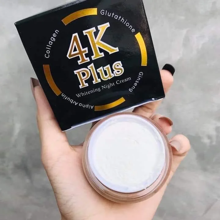 4k Plus Whitening Night Cream 5x Thailand Bright Skin Collagen ...