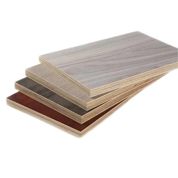 Low Cost melamine laminated faced plywood melamine plywood 18mm melamine laminated faced plywood