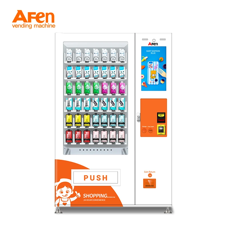 AFEN Competitive Price Small Condom Vendor Automatic Selling Vending Machine Dispenser in Packing Lot