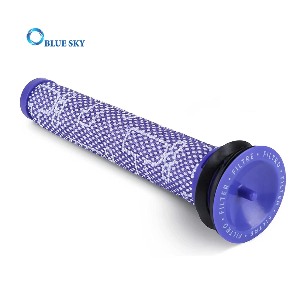 Сменный моющийся и многоразовый фиолетовый предварительный фильтр для пылесоса Dysons DC59 DC58 V6 V7 V8, часть #965661-01