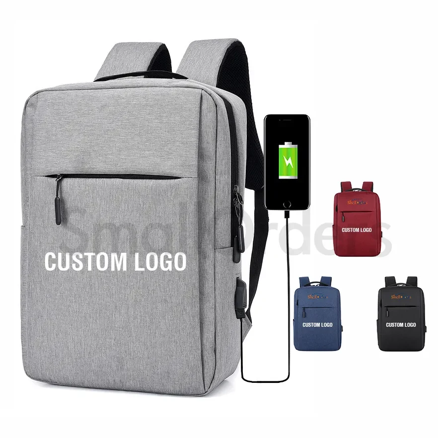 Promotional custom logo backpacks bags