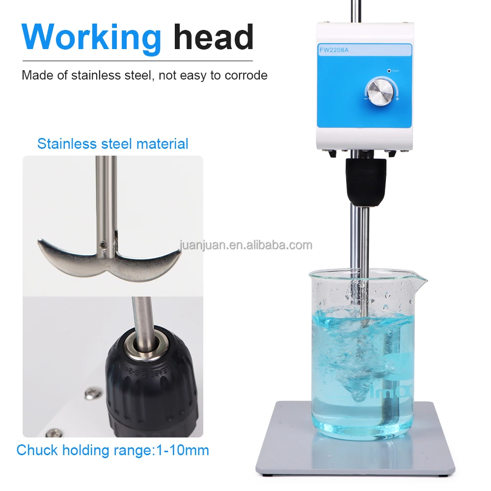 NEW Lab Cosmetic Perfume 5L Overhead Mixer Rotary Cantilever Electric ...