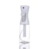 Transparent Bottle+White Cap