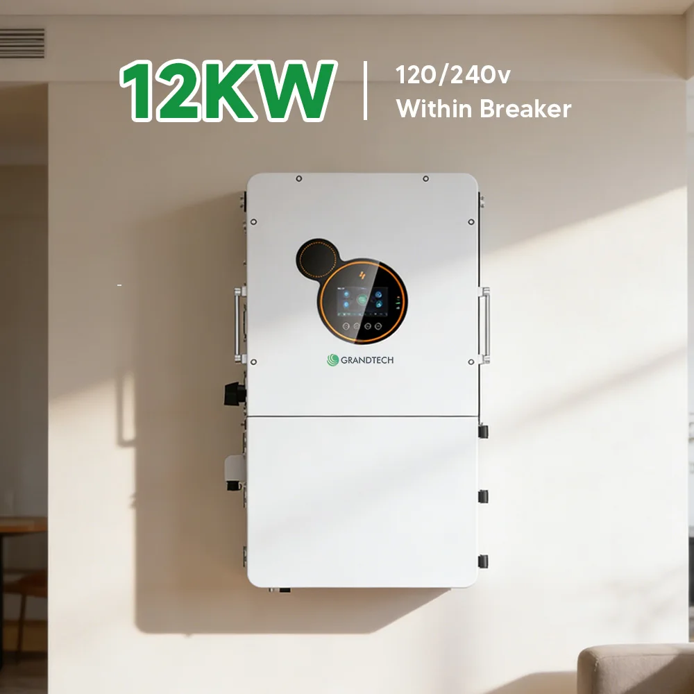 Inversor solar Srne, inversor hibrid cu 3 faze divizate, joasă tensiune, 6 kW, 8 kW, 10 kW, 12 kW, 48 V, MPPT, montaj pe perete, inversor off-grid IP65