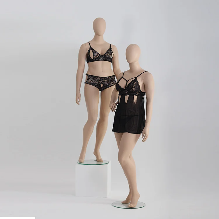 Plus Size Plus Female Mannequin Big Breasts Full Body Mannequin Fat