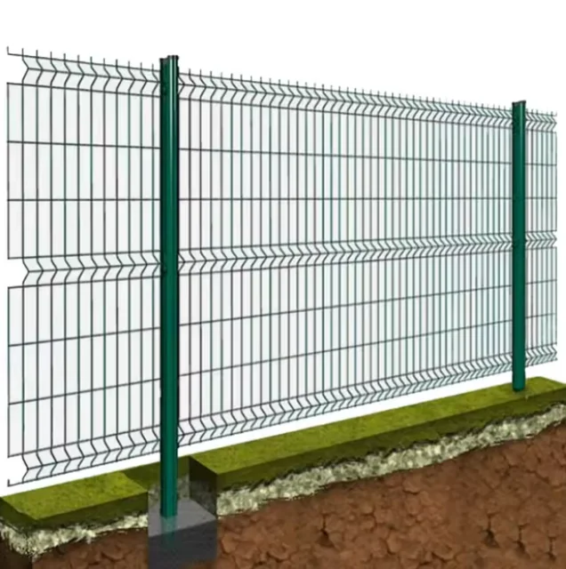 3d decoration wall fence molds 3d welded wire mesh curved fencing net security metal simtek garden 3d bending fence panel