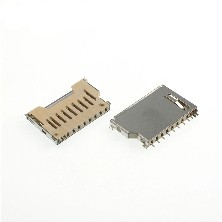 Free Sample Mirco Mini Cf Sd Tf Xd 6 8 Pin Sim Card Connector