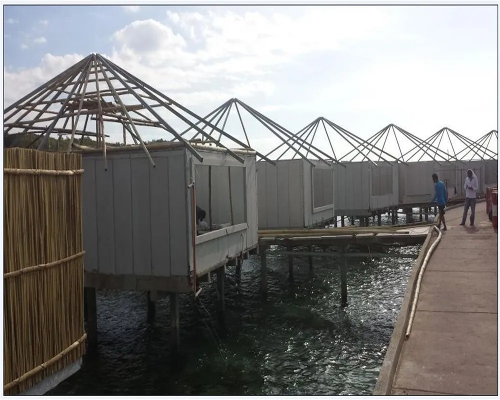 Green Prefabricated Modular Apartment House Modern Design Style for Africa