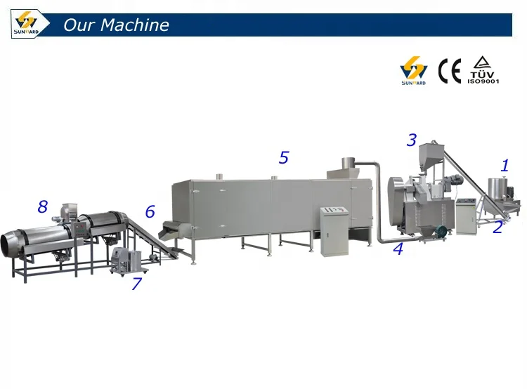 Small Scale Kurkure Making Machine Food Extruder Machine