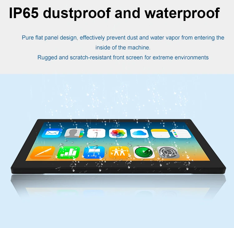 23.6 Inch IPS 2+16/4+16 All in One Industrial Panel PC Android VESA Wall Mount 2+16/4+16 23.6 Inch IPS AMD Touch Tablet Pc