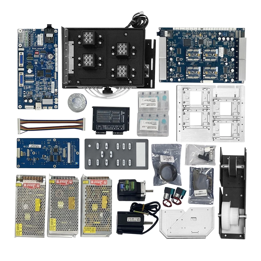Hoson I3200 Conversion Kit Four Head Upgrade Kit for DTF Printer I3200 Printhead Complete Convert Set