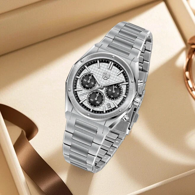 2022 Lacz Denton Men's Watch - Luxury Quartz Chronograph