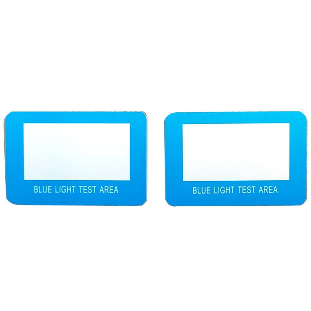 Custom Logo Anti Blue Light Blocking Light Protect Blue Ray Blocker Tester Testing Card Buy Blue Light Test Card Laser Card Anti Blue Light Test Product On Alibaba Com