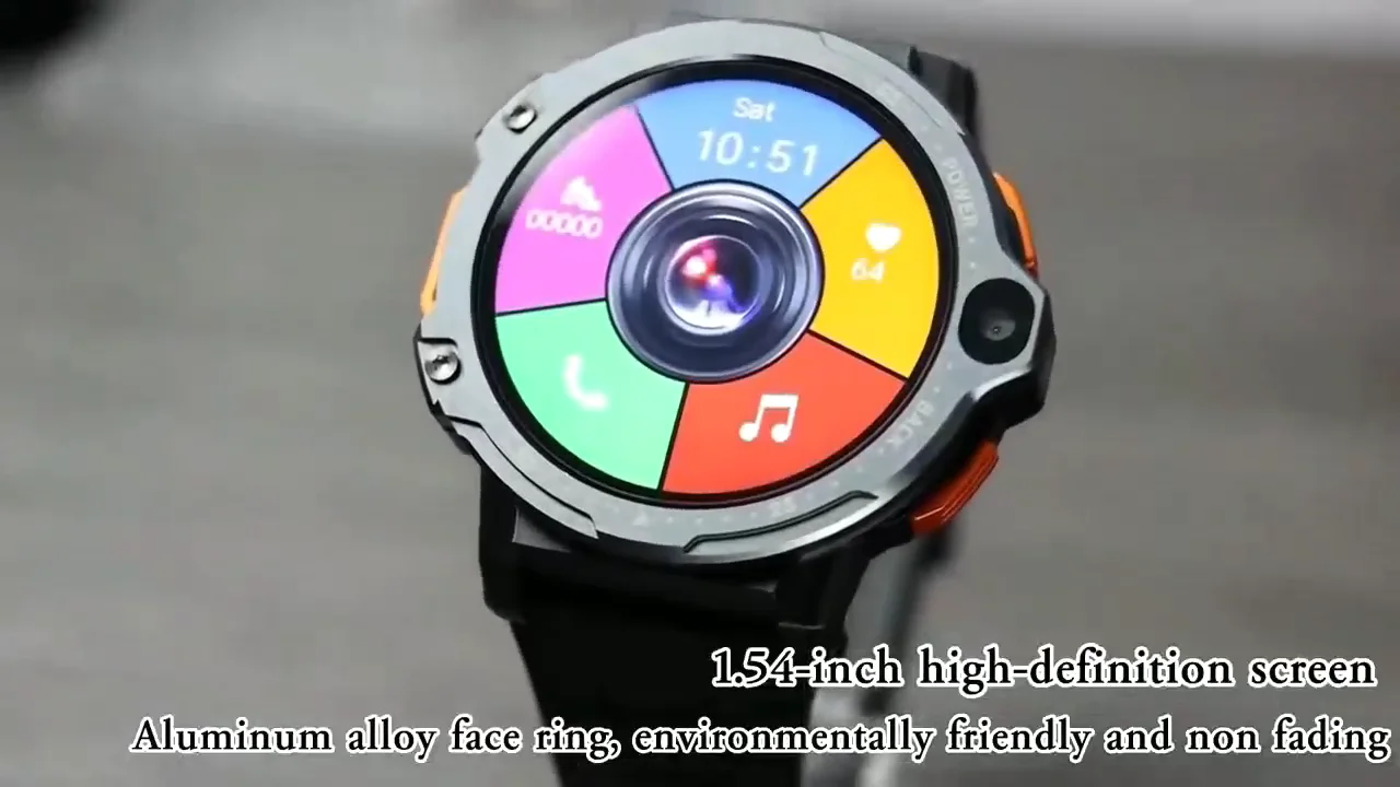 Ys 2024 New 4g Smart Watch With Sim Card Pg999 Smartwatch 1.54inch