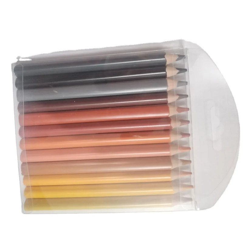 Custom logo Pencils Jumbo Color 4mm Lead for Plastic Pencil Lapiz