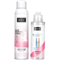 Частная этикетка для удаления волос на теле, безболезненная депиляция оптом