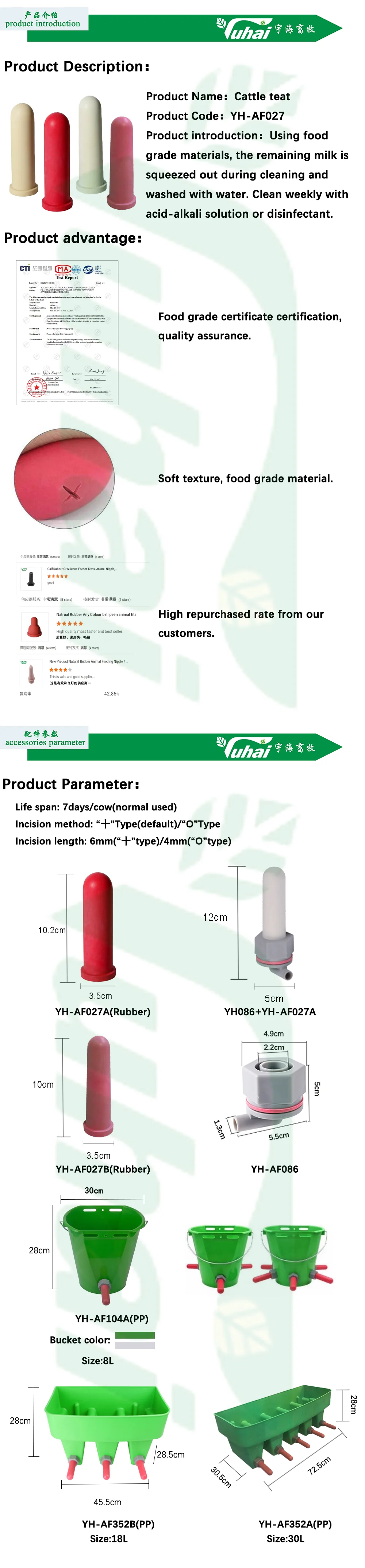 product animal feeding veterinary instrument rubber milk feeding bottle teat nipple for cow calf lamb sheep daily farm use latex nipple-0