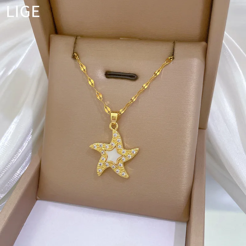 ア*ラ様 K18 gold-plated Star Pendant ア*ラ様 K18 gold-plated Star Pendant Gold Plated Alloy Cubic