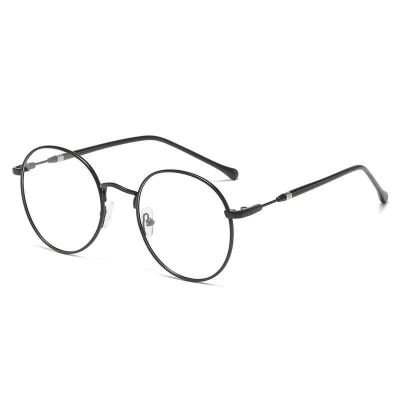 Retro Style Anti-Blue Light Photochromic Glasses Titanium and PC Frame Computer Eye Wear Wholesale Kamamta Photocromic