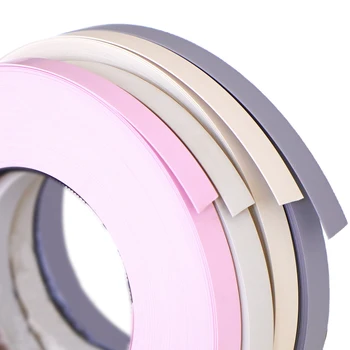 PVC Kenar Bandi Waterproof Melamine ABS/Acrylic/PVC Edge Banding High Quality Edge Banding Tape Tapacanto PVC Edge for Cabinets