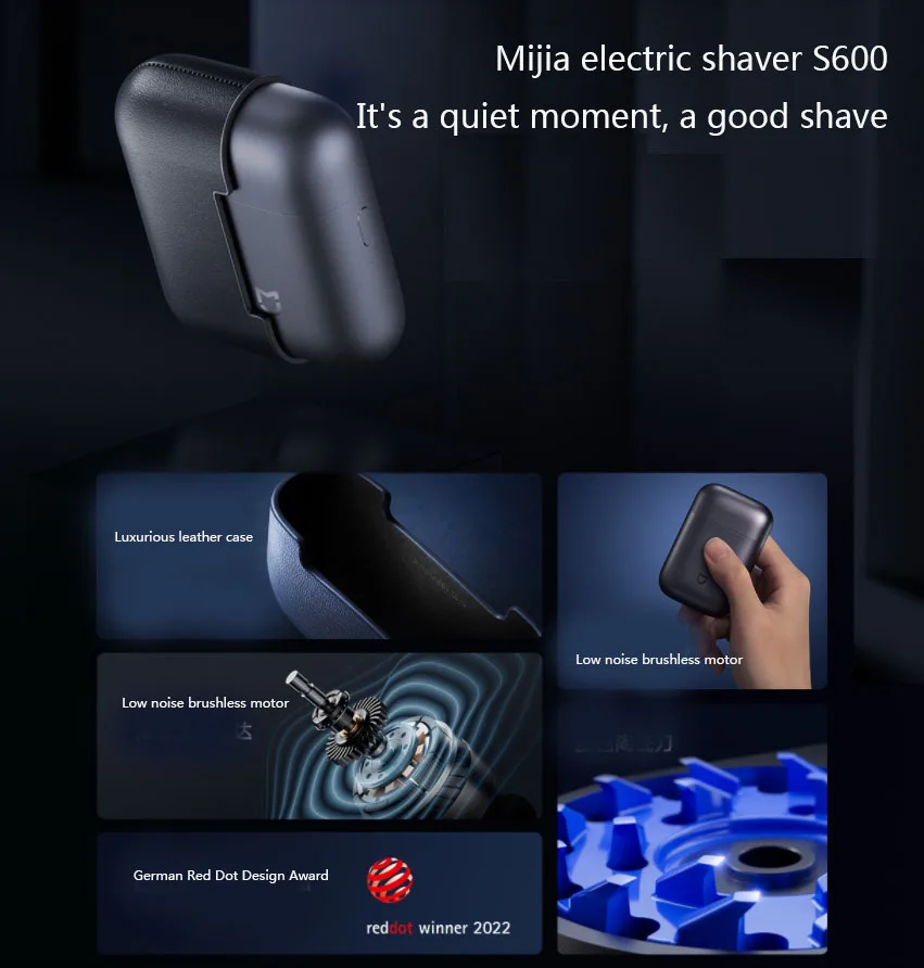 mini waterproof electric shaver