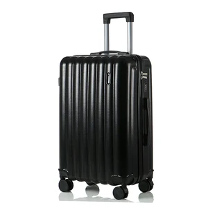 Unisex Large Capacity 4-Piece Business Travel Luggage Set Factory Wholesale PC Aluminum Trolley Case Spinner Caster Carry-Ons