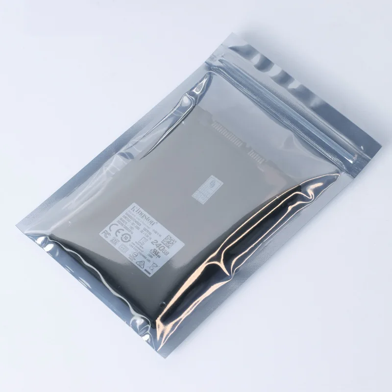 Anti Static Logo Metallic Laminated Static Shielding Esd Plastic Bag for Electronic Component Protection