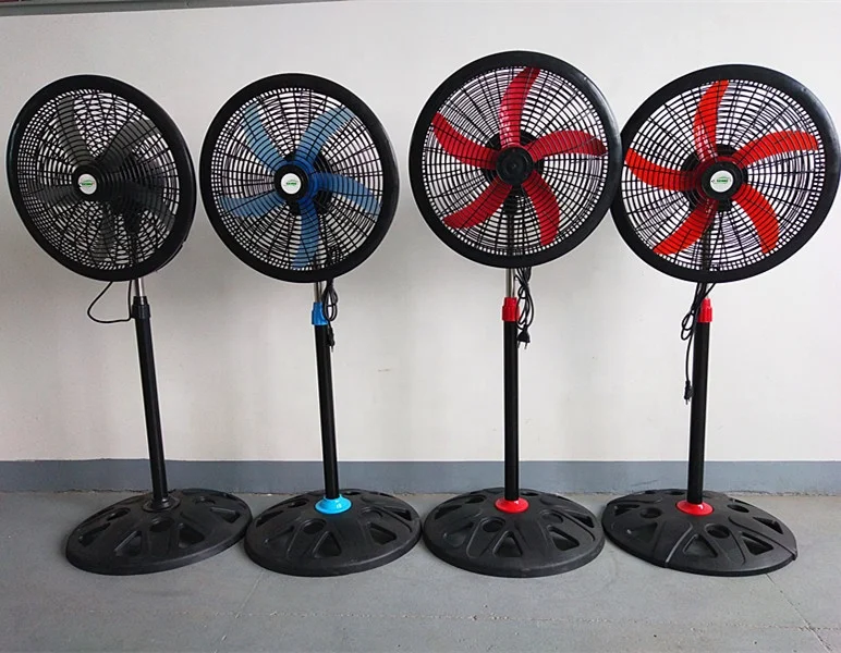 AC Power Source Fan New Stand Fan 5 Blade 18inch with Plastic Grill