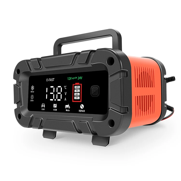 Generator Battery Charger 2A 85W LED Display Diesel Genset Intelligent Automatic Charging Module 24v