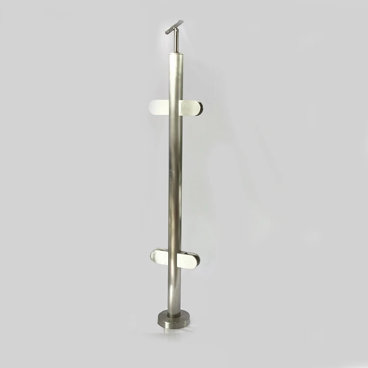 SS Modern Balcony Glass Railing Designs
