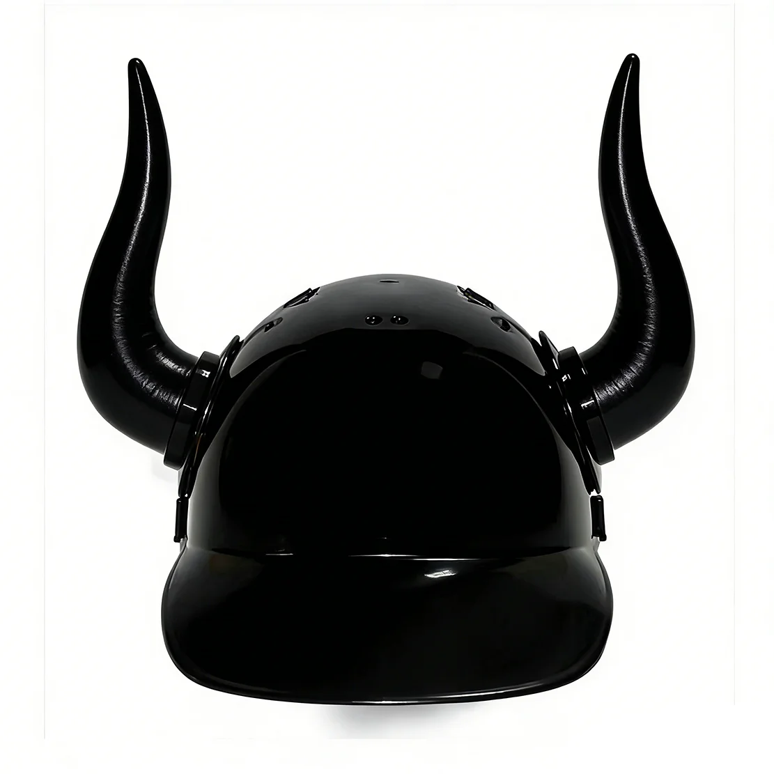 MHH102 Striped Party Plastic Toy Roman Knight Medieval Armor Viking Helmet with Horns for Adults
