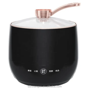 Portable Non Stick Electric Hot Pot Ceramic Baby Multifunctional Mini Slow Boiled Cooker  Rice Cooker