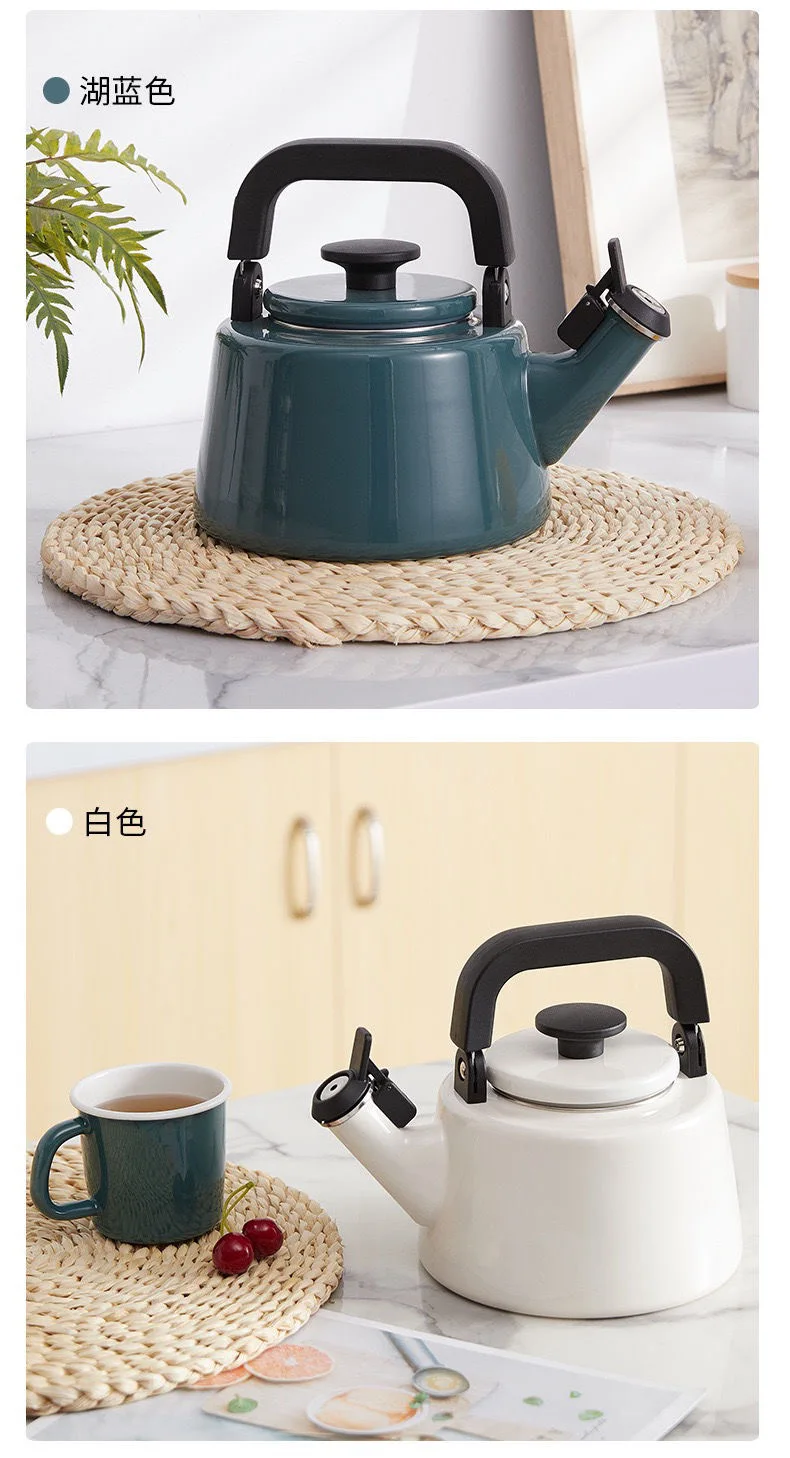 2.1qt Capacity Works For All Stovetops Porcelain Enamel On Carbon Steel