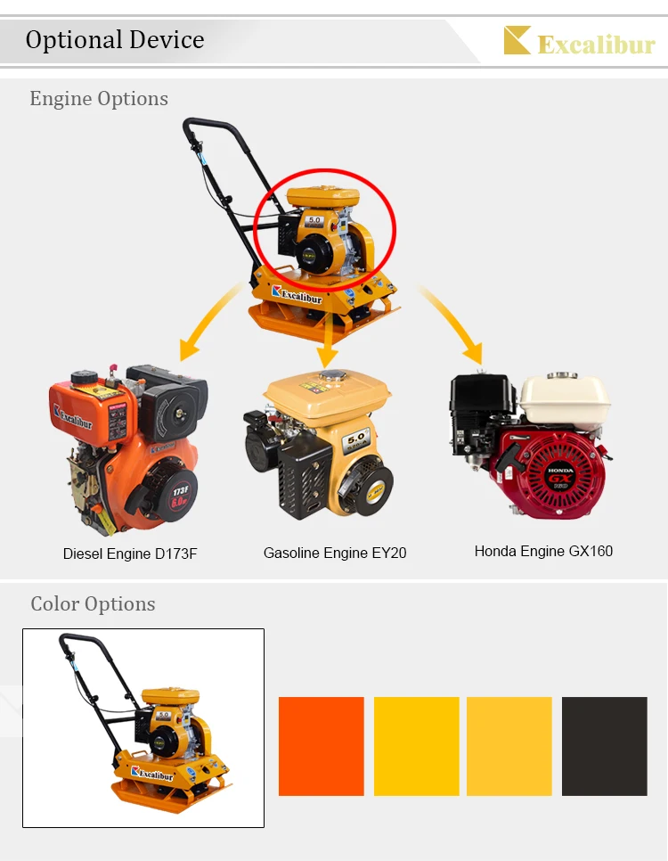 Excalibur 90kg Portable Petrol Plate Tamper Compactors - Buy Portable ...