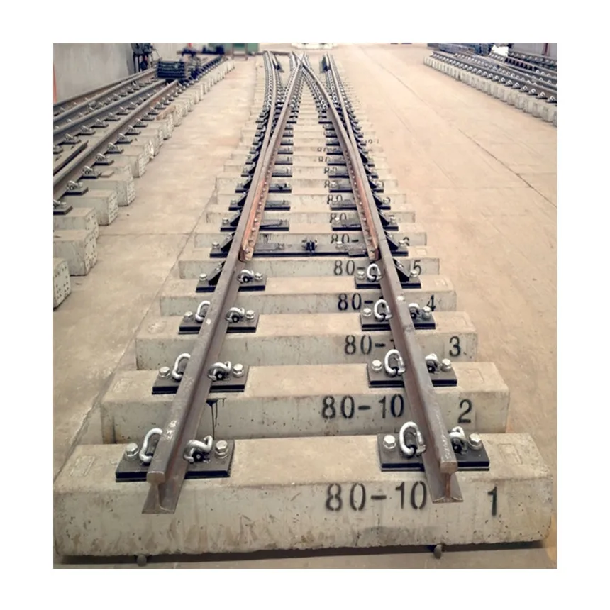 BS80A-8 Good Quality China Railway Turnout Railway Equipment Manufacturer