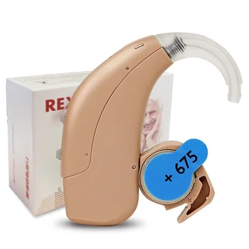 China factory cheap price BTE sound amplifier machine convince and portable deaf ear rechargeable hearing aid for deaf people