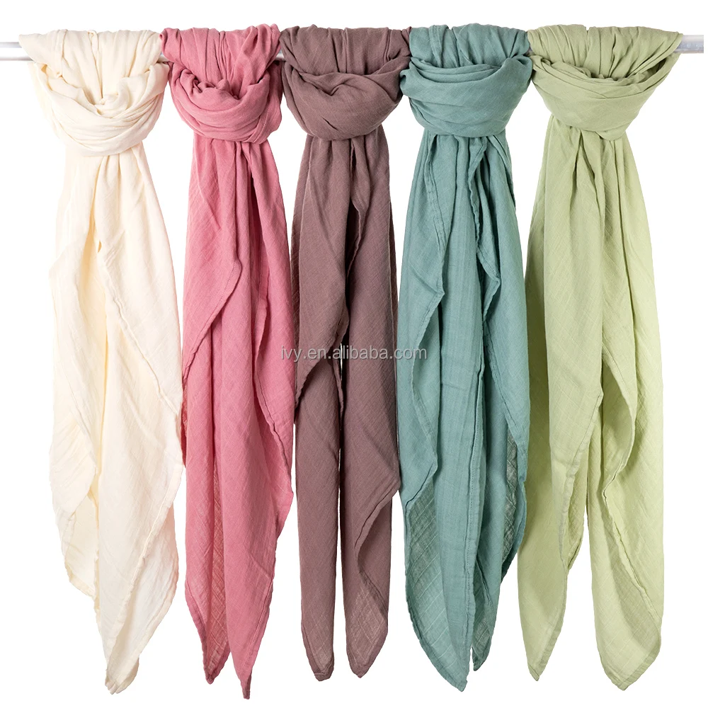 Wholesale Soft Muslin Newborn Swaddle Wrap Receiving Blanket Baby Muslin Swaddle Blanket details