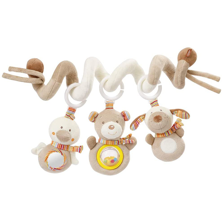 
 Игрушка на детскую коляску, спиральный плюшевый медведь, подвесная игрушка  