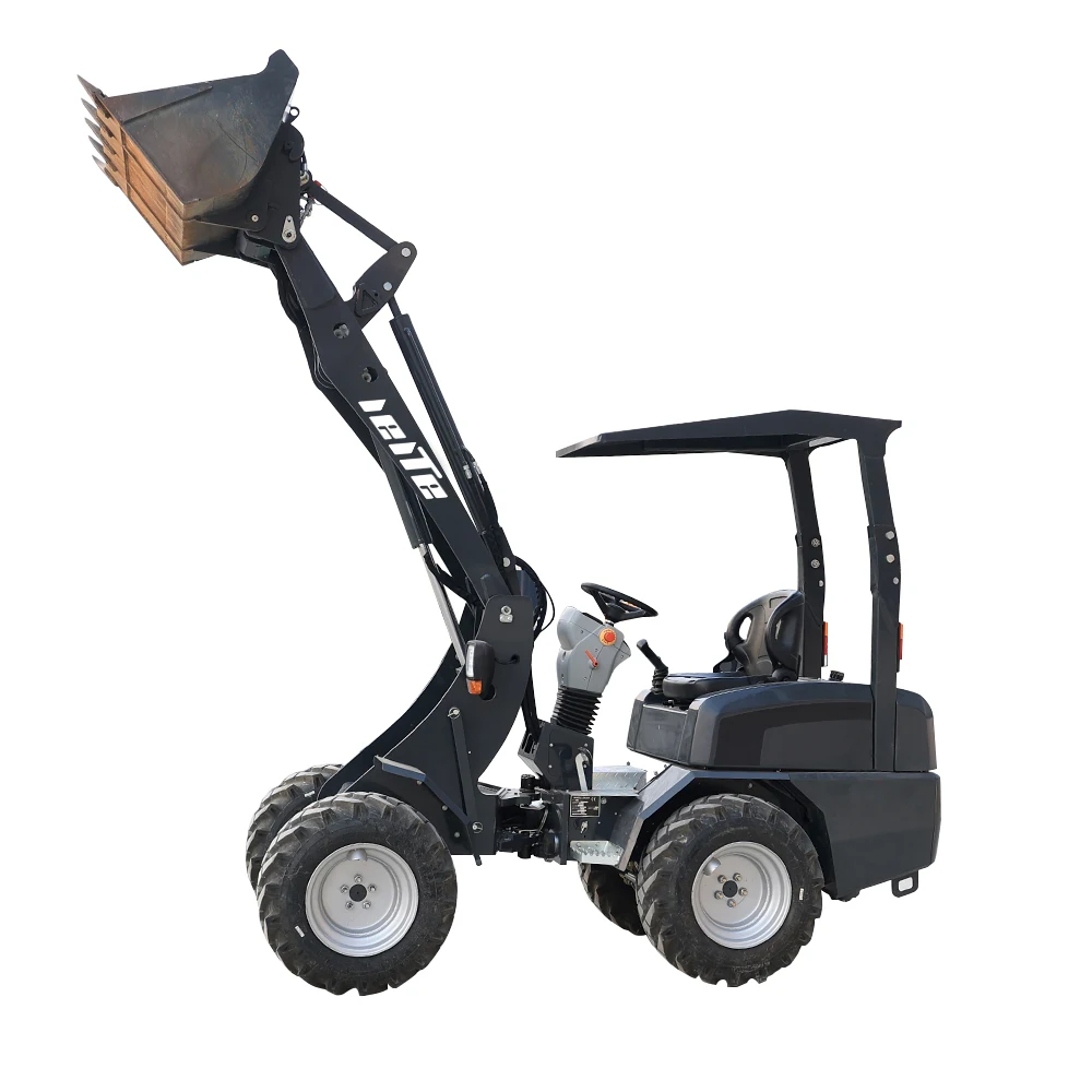 Mini Wheel Loader Front End Mini Telescopic Wheel Loader High End Articulated Mini Wheel Loader 800kg 1 Ton CE EPA Engine
