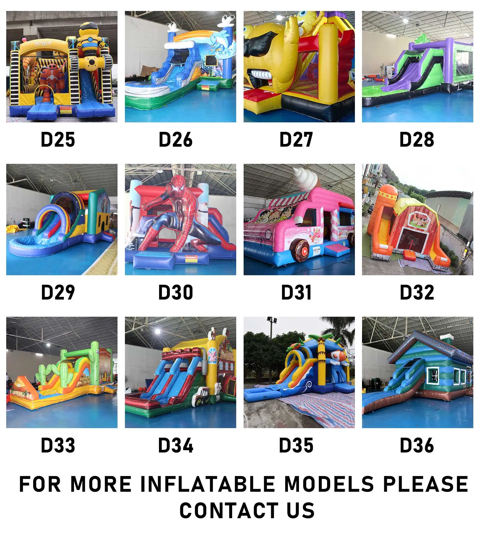 Hot Sale Small PVC Inflatable Bouncer Castle Indoor Game Combo with Jumping and Sliding for Kids' Party Outdoor Fun! details